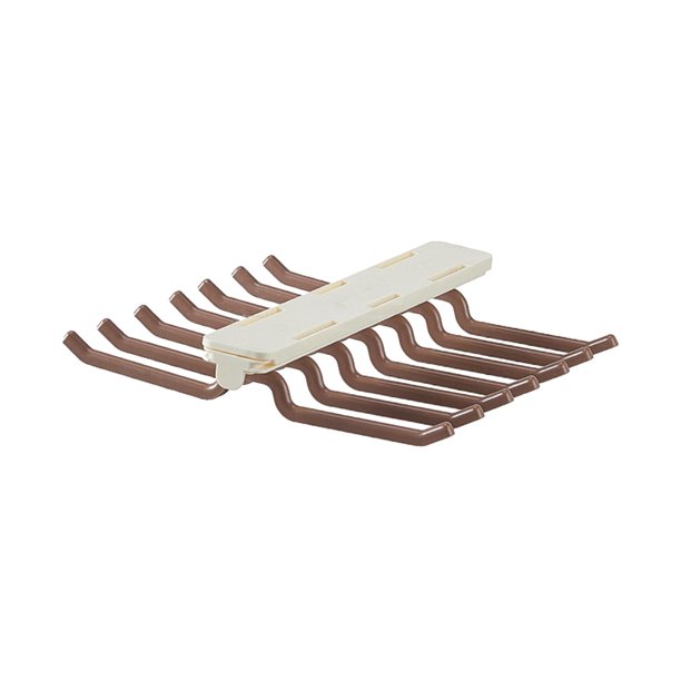 Percha para sujetador, percha para ropa de armario, duradera, retráctil, percha para ropa interior, estantes extraíbles para armario para sujetador, marrón un Soledad Percha extraíble