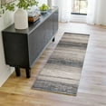 thumbnail image 4 of Gertmenian Bloom Osian Modern Ombre Blue Area Rug, 2x6, 4 of 6