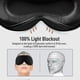 thumbnail image 3 of Sleep Mask For Women And Men,3d Eye Sleep Mask For Side Sleepers,100% Silk Out Eye Mask Eye Cover For Slee With Adjable For Trav, 3 of 4