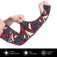 thumbnail image 3 of Haiem Geometric Elements UV Protection Cooling Arm Sleeves for Men and Women UPF 50 Sun Sleeve, 3 of 8