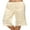 Yellow, variant on Women Stain Pettipants Culotte Slip Cropped Sleepwear Pajama Pants With Lace Edge