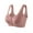 Pink, variant on fatyb Womens Front Closure Bras No Underwire Breathable Bras for Women Comfy Full Coverage Everyday Bra