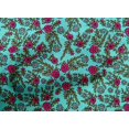 thumbnail image 4 of oneOone Cotton Cambric Fabric Leaves & Floral Block Print Sewing Fabric BTY 56 Inch Wide, 4 of 4