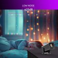 thumbnail image 4 of Nkmbld 4K Projector with WiFi and Bluetooth, Mini Portable Automatic Projector Outdoor/Indoor Movie Projector with WiFi and Bluetooth for Home Theater Upgrade, 4 of 9