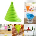thumbnail image 3 of Embudo de Cocina Yuarrent Silicona plegable color negro, 3 of 6