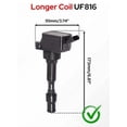 thumbnail image 2 of W Set of 4 Ignition Coil Pack 2.0L L4 Compatible Replacement for 273002E601 UF816 GN10877 C985, 2 of 7