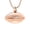 Rose gold, variant on American Football Rugby Cremation Jewelry for Ashes Urn Necklace Lockets for Ashes of Loved One Memorial Jewelry