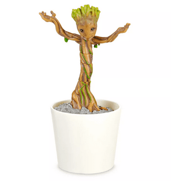 Disney Marvel Groot in a Pot Collapsing Figurine Toy New
