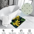 thumbnail image 3 of Banana Polyester Non-Slip Area Rug Floor Mats – Machine Washable Office Mat, 3 of 6
