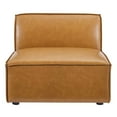 thumbnail image 5 of Modway Restore 4-Piece Faux Leather Upholstered Sofa in Tan Finish, 5 of 10