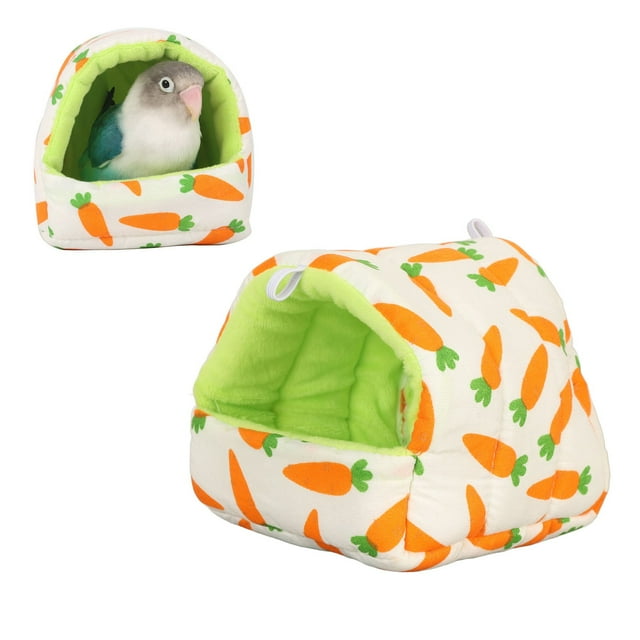 Small Pet Bed House, Multipurpose Comfortable Thickened Hamster Warm Bed House for Rabbits Hamster Bunny Hedgehogs