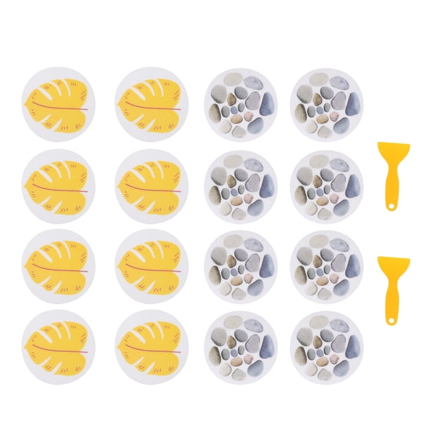 ADDHAT 2Jgo Pegatinas Para Bañera Antideslizantes Color Mezclado Ideales Para Decoraciones Seguras