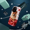 thumbnail image 3 of DistinctInk MagSafe Tough Case for Apple iPhone 14 Pro Max (6.7" Screen) - Valentine's Day Chow Chow - Lightweight Grip, 3 of 6