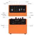 thumbnail image 3 of DESKAMP Mini Desktop 5W Amplificador de guitarra Amplificador incorporado 7 Preamplificador, 3 of 8