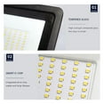thumbnail image 4 of Projecteur DEL 20 W 30 W 50 W 100 W Projecteur pour Extérieur SMD 2835 Projecteurs Applique Éclairage pour Rue Carré, Performance Extraordinaire, 4 of 7