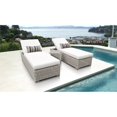 thumbnail image 2 of Ensemble de 2 Meubles de Jardin en Osier avec Table d'Appoint, 2 of 2