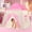 Pink Princess Tent, variant on Joyfy Pink Play Tent for Girls Large Playhouse with Star Light Kids Castle Tent for Indoor and Outdoor Games