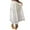 White, variant on MIXUE Skirts For Women Summer Solid Color Lace Elastic High Waist Loose Cake Maxi Skirt Outwear,Black,One Size