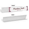thumbnail image 2 of Printtoo Personalized Desk Name Plate Pretty Floral Custom Acrylic Office Desk Name Plate Accessory 2x8 Inches, 2 of 5