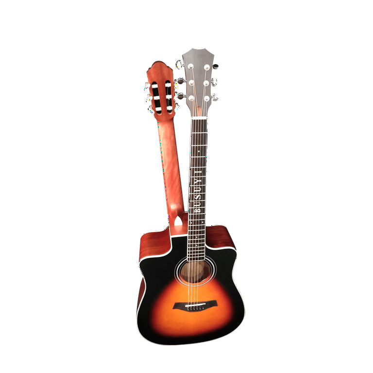 6/6 Strings Acoustic Double Neck, Double Sided Busuyi Guitar