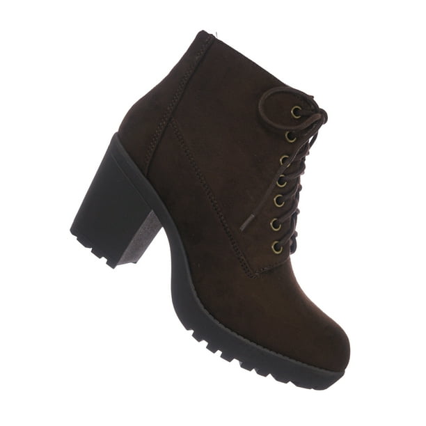 women's stark lug sole ankle booties