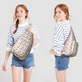thumbnail image 2 of Dessert Sling Backpack – Funny Doughnut & Candy Pattern Shoulder Bag, Lightweight Anti-Theft Pack for Commuters, 2 of 4