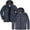 Blue/Navy, variant on Visive 2-Pack Men Flannel Jacket - Big and Tall Zip Up Hoodie with Sherpa Lined Zip Up Hoodie - Fleece Plaid Shirt Jacket - Perfect for Hiking, Camping, & Everyday Winter Wear