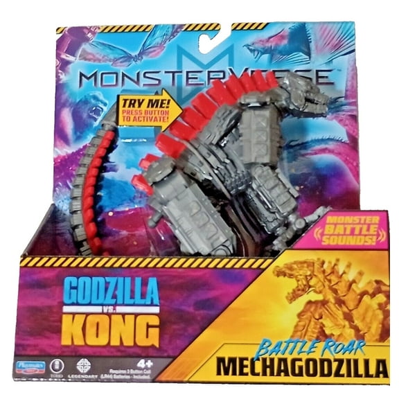 Godzilla Vs Kong Monsterverse Battle Roar Mechagodzilla Action Figure (Monster Battle Sounds!, 2025)