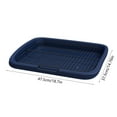 thumbnail image 3 of Mesh Grids Toilet Training Pad Holder Splashproof Easy to Clean Indoor Dog Potty Tray Puppy Pee Pad Holder for Dogs and Cats, 3 of 6