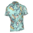 thumbnail image 2 of joogoo Cool Sharks Skating Pattern Men's Cycling Jerseys Mountain Bike Short Sleeve Tops 3XL, 2 of 7