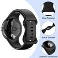 thumbnail image 2 of KOMI 5 Pack Watch Bands Compatible with Google Pixel 2/Pixel 3 41mm/Pixel for Women Men,Soft Silicone Durable Sport Replacement Strap for Pixel Watch 2/3 41mm Smartwatch Accessories, 2 of 7