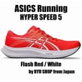 thumbnail image 1 of ASICS Running Shoes HYPER SPEED 5 1011C084.600 Flash Red / White, 1 of 6