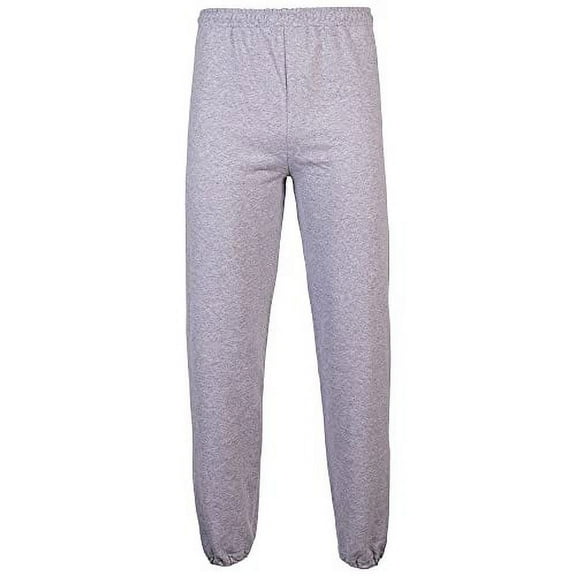 Gildan Men's Fleece Elastic Bottom Sweatpants, Style G18200, 1-Pack, Sport Grey, 2X-Large