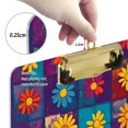 thumbnail image 6 of FORMRS Acrylic Clipboard with Low Profile Clip Standard A4 Letter Size, 12.5" x 9", Colorful Checkered Daisy, 6 of 8