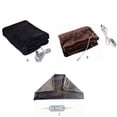 thumbnail image 2 of Billuyoard Manta de calefacción USB, chal de 3 velocidades, configuración de temporizador cálido para invierno, lavable a máquina, alfombra Suministros térmicos Gris Billuyoard HA072012-03, 2 of 6