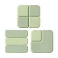 thumbnail image 4 of Paquete de 6 Protectores de Pared Soledad Tope de Puerta Duradero, 4 of 10