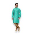 thumbnail image 5 of Traditional Men's Silk Kurta Pajama&ndash; Cultural Wear for Men, 5 of 7