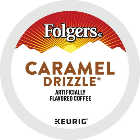 Folgers Gourmet Selections K-Cups, Caramel Drizzle, 24 Count