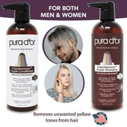 PURA DOR ColorHarmony Purple Shampoo & Conditioner 16 Fl Oz X 2