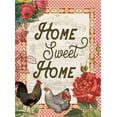thumbnail image 2 of Lula Bijoux and Company 25x32 Gold Ornate Wood Framed with Double Matting Museum Art Print Titled - Home Sweet Home, 2 of 4
