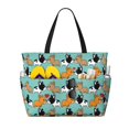 thumbnail image 1 of Easygdp Cute French Bulldog Bolsa de Viaje de Playa de Gran Capacidad, Bolsa Tote Perfecta para la Playa, Escapadas de Fin de Semana y Viajes, 1 of 7
