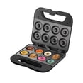 thumbnail image 2 of Mini Donut Making Machine, 8 Holes, Non-stick Plate Coating, Perfect for Breakfast, Snacks, Desserts ,Easy to Operate, 2 of 7