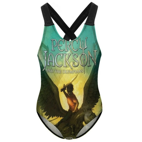 Girls Percy Jack-so Swimsuit One Piece Bathing Suit for Girls Swimwear