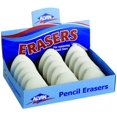 thumbnail image 1 of Alvin 1060AE White Triangular Pencil Erasers 15/Box, 1 of 1