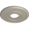 thumbnail image 3 of Ekena Millwork 12 1/8"OD x 3 5/8"ID x 3/4"P Valeriano Ceiling Medallion (Fits Canopies up to 6 1/4"), Hand-Painted Pearl White, 3 of 6