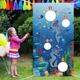 thumbnail image 3 of TISHITA Jeu de Lancer de Sacs de Sable Suspendu 30"x53 Pouces Fournitures de Fête Sacs de Lancer Drapeau, 3 of 8