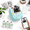 Blue, variant on Blue Mini All-in-One Portable Thermal Sticker Printer for Photos, Notes, Crafts