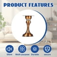 thumbnail image 4 of TALENO 2Pcs Door Stoppers for Bottom of Door,Punch-Free Installation Magnetic Door Stop,Silent Buffer Structure Door Stops,gold, 4 of 7