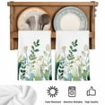 thumbnail image 5 of Spring Leaves Kitchen Towels Set of 4, Green Botanical Country Pastoral Plants Absorbent Dish Towels for Kitchen, Microfiber Hand Towel, Quick Drying Tea Towel for Cleaning Decorative Dishcloths, 5 of 7