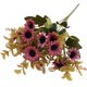 thumbnail image 1 of Cateissary Arreglo de flores falsas Elegante Bajo mantenimiento Larga duración Flores artificiales Decoración Milano crisantemo3, 1 of 6